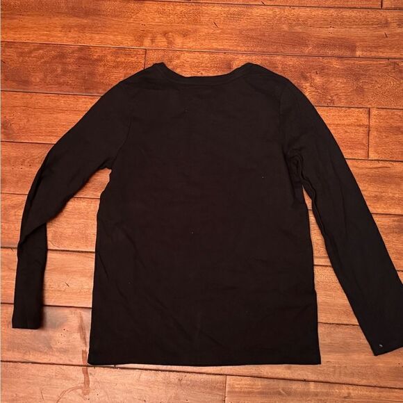 Girls Unicorn Long Sleeve T-Shirt Cat & Jack Black  M(6/7) - Picture 2 of 4